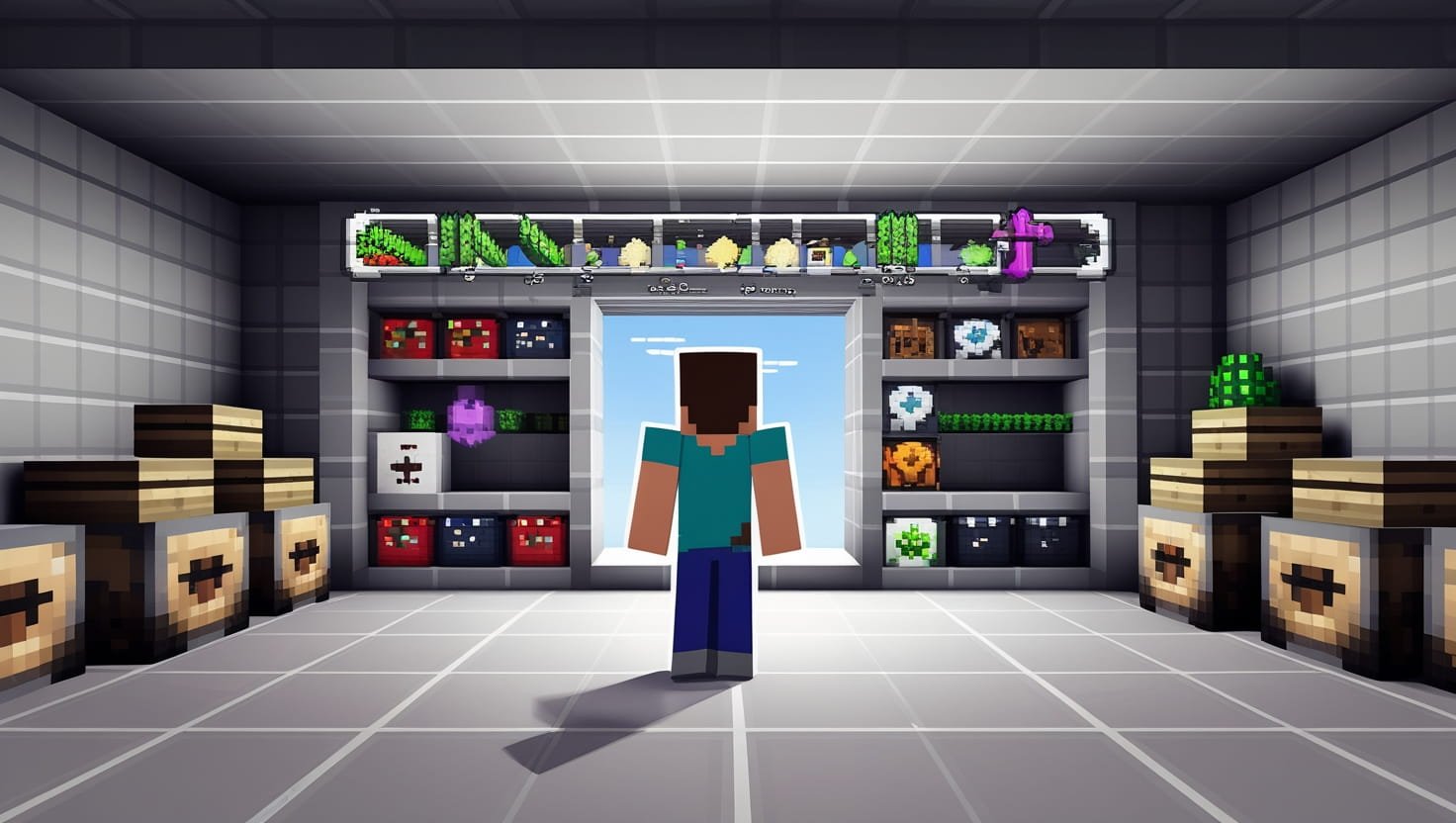 Lightweight Inventory Sorting Mod (1.21.11, 1.21.1) – Keep Your Inventory Tidy